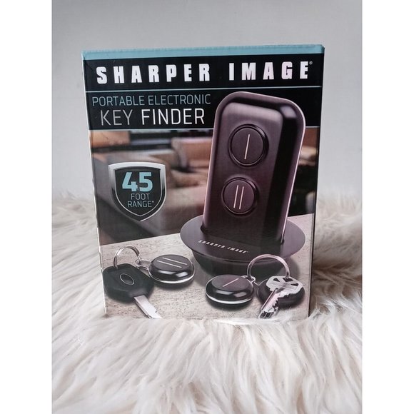 Sharper Image Portable Electronic Key Finder 45 Foot Range - Picture 7 of 16